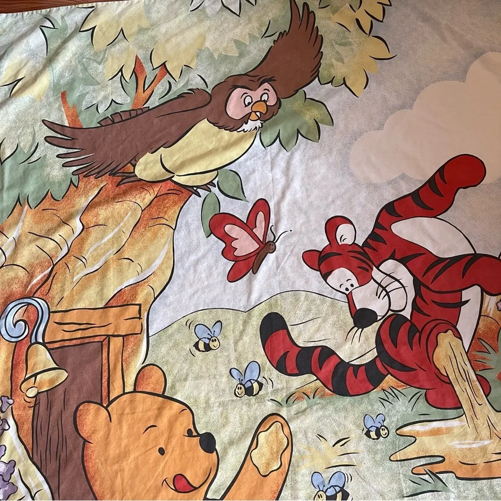 VTG Duvet Cover - Winnie The Pooh - Disney - Twin Size - Tigger - Eeyore - Owl